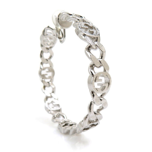 Gucci Silver Metal Interlocking G