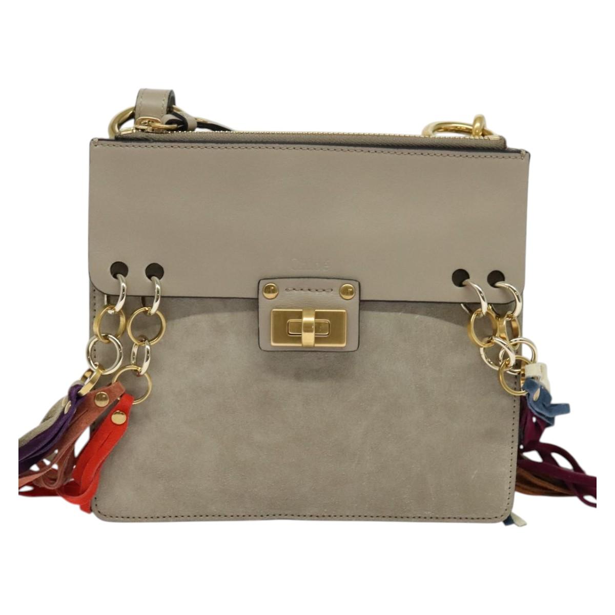 Chloé Gray Suede Jane