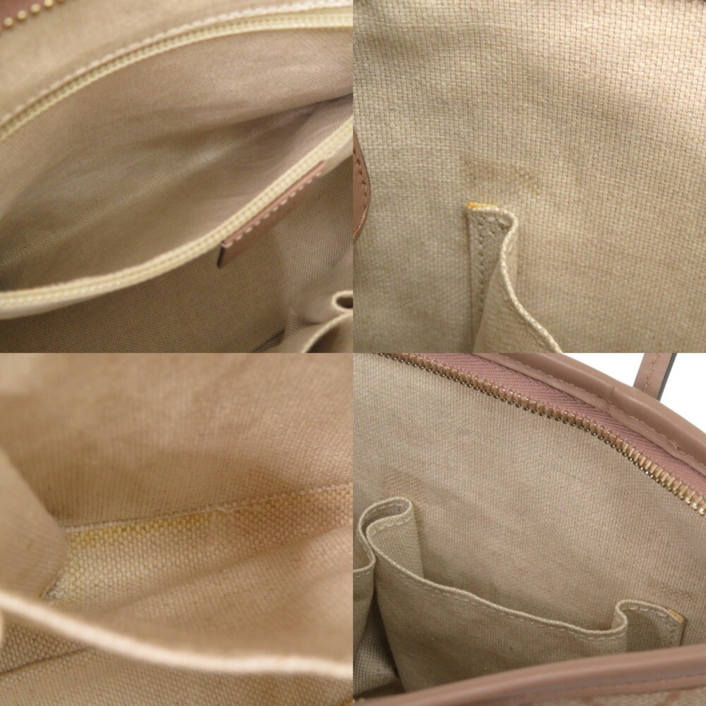 Gucci Pink Canvas Tote