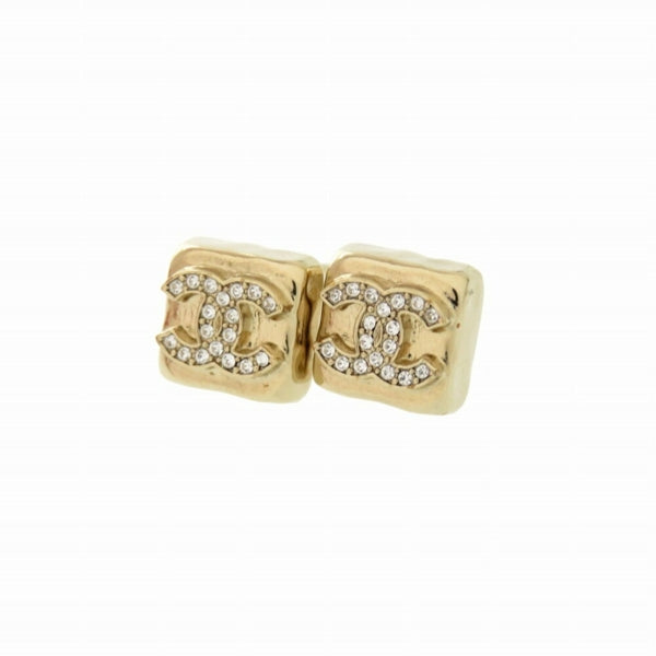 Chanel Gold Gold Plated Coco Mark