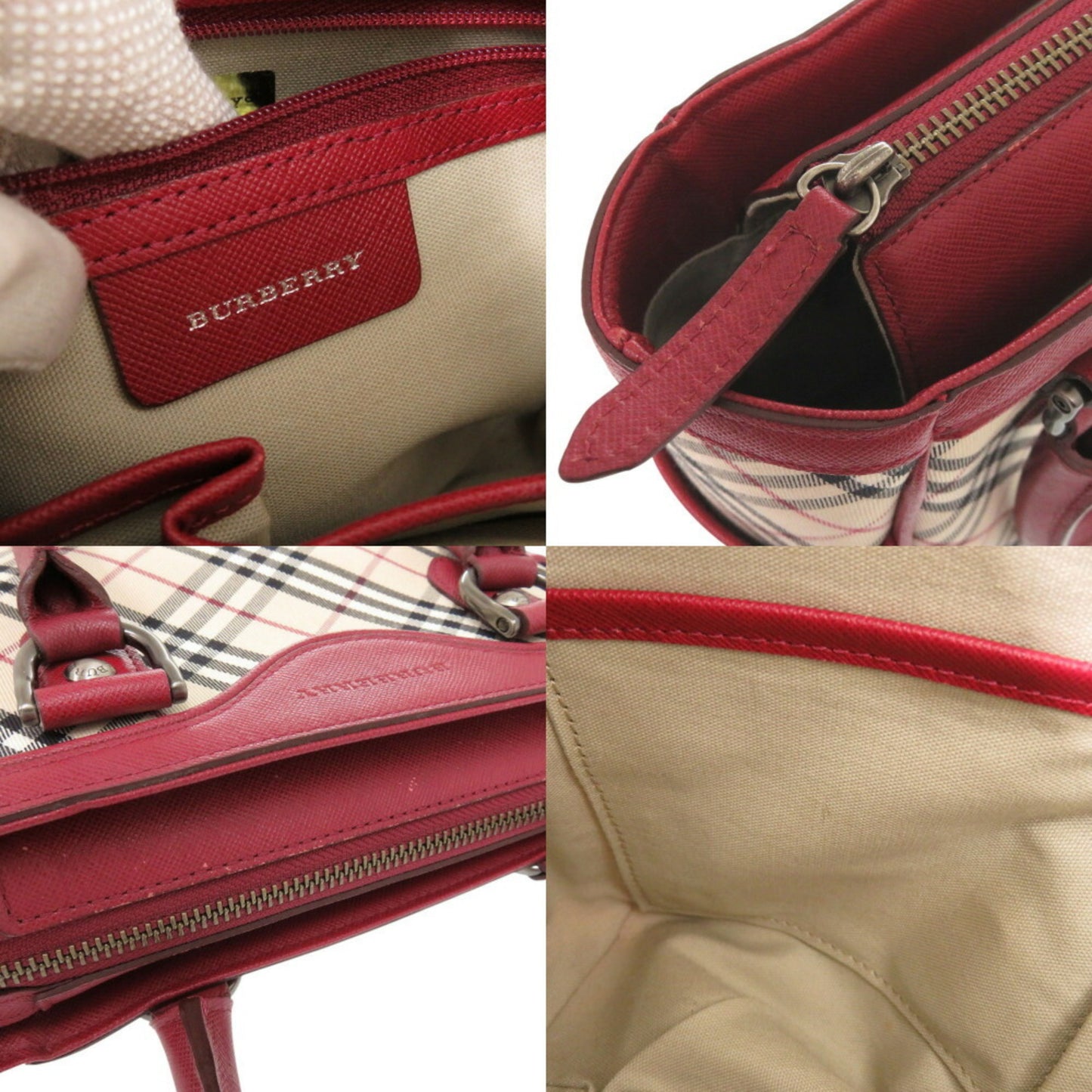 Burberry Brown Canvas Nova Check