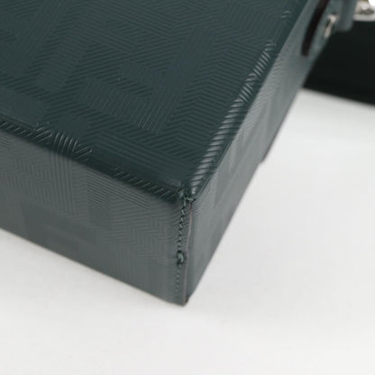 Fendi Green Leather Baguette