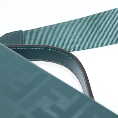 Fendi Green Leather Baguette