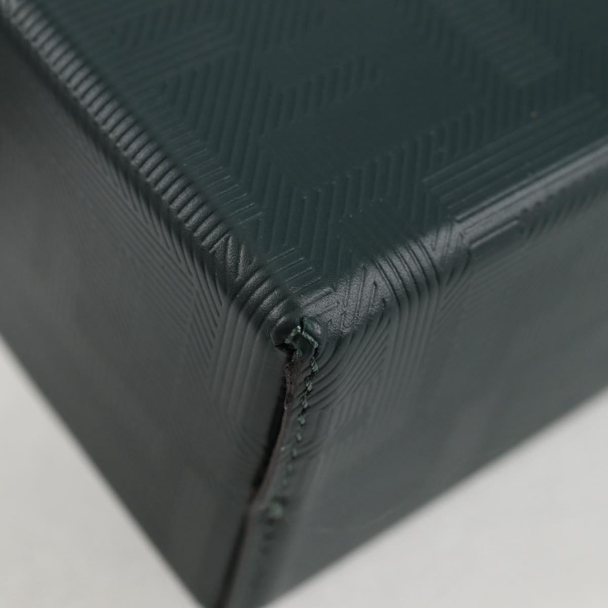Fendi Green Leather Baguette