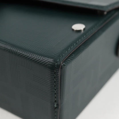 Fendi Green Leather Baguette