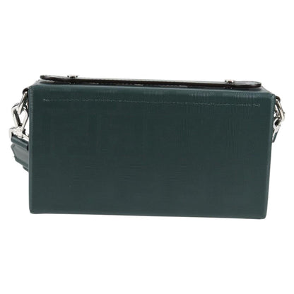 Fendi Green Leather Baguette