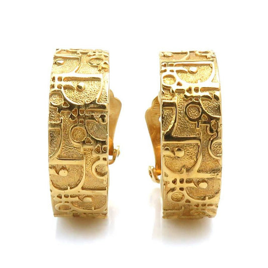 Dior Gold Metal Earring