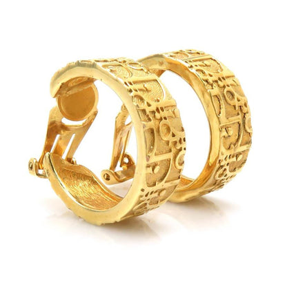 Dior Gold Metal Earring