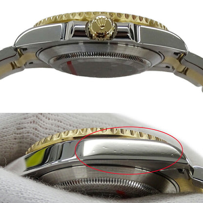 Rolex Black Gold And Steel Submariner