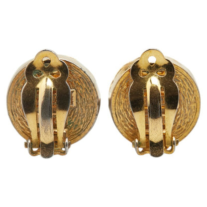 Chanel Gold Gold Plated Earring