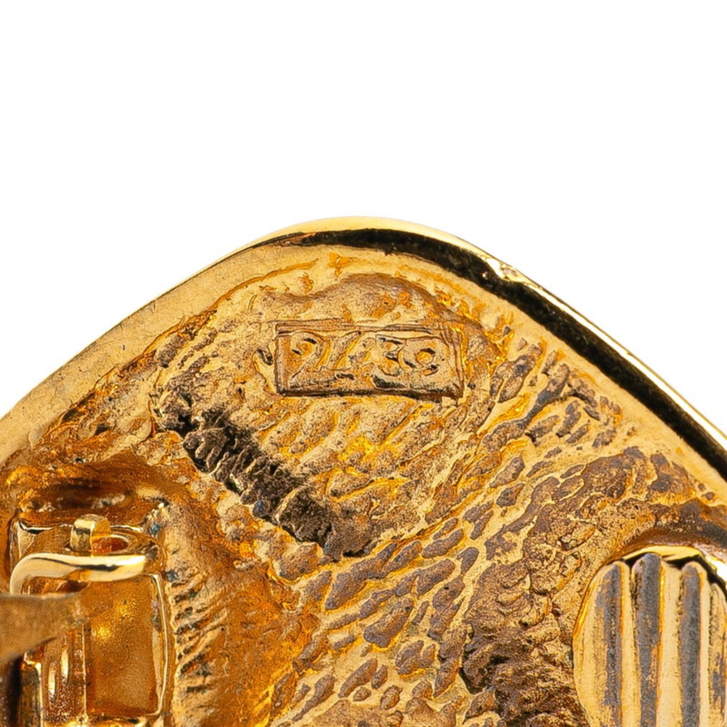 Chanel Gold Gold Plated Earring