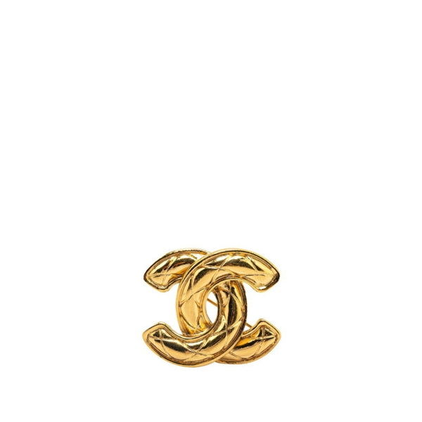Chanel Pink Gold Plated Coco Mark