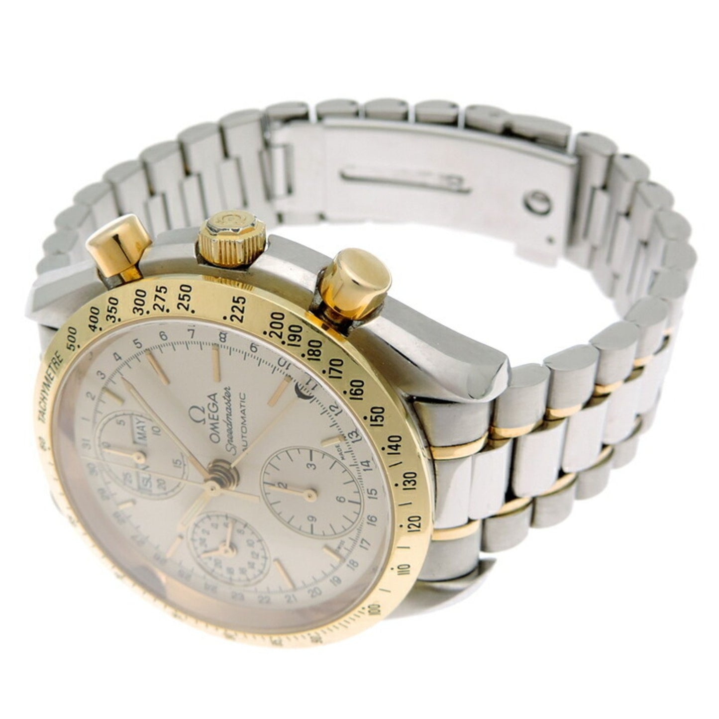 Omega Silver Gold And Steel Speedmaster