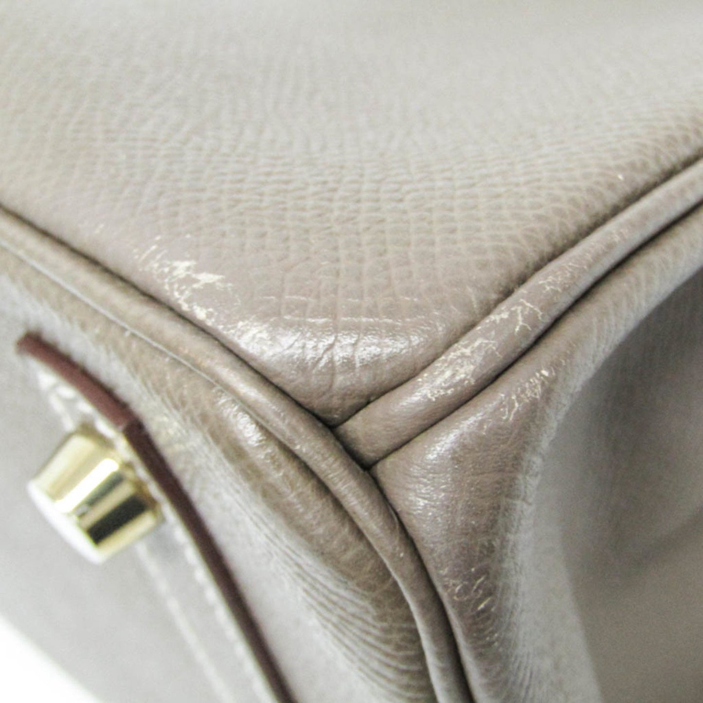 Hermès Gray Leather Birkin 30
