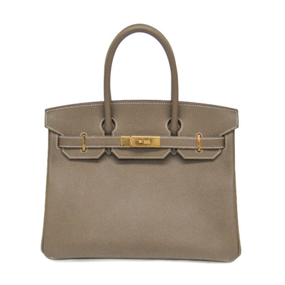 Hermès Gray Leather Birkin 30