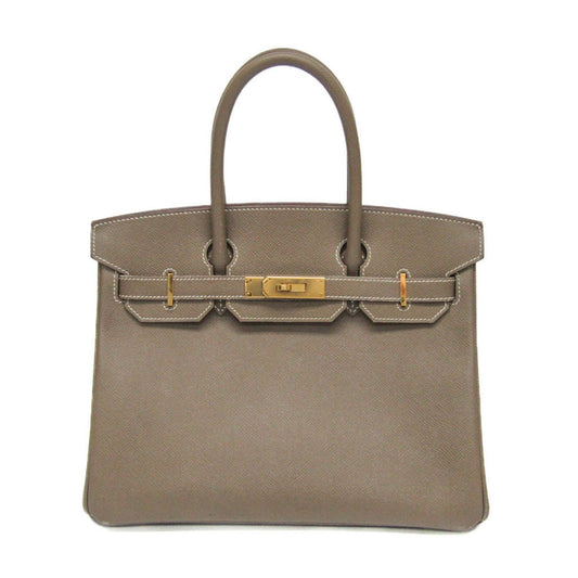 Hermès Gray Leather Birkin 30