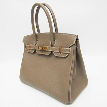 Hermès Gray Leather Birkin 30