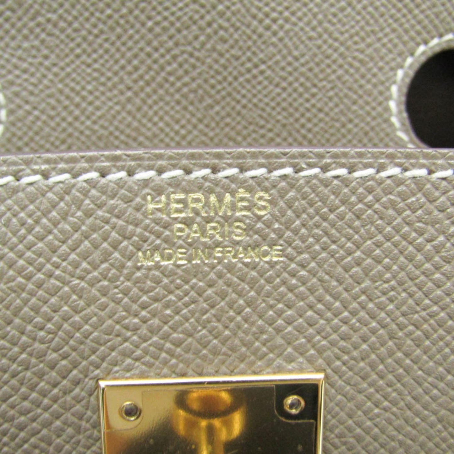 Hermès Gray Leather Birkin 30