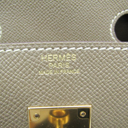 Hermès Gray Leather Birkin 30