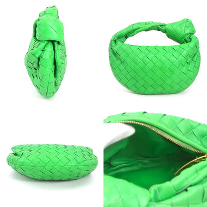Bottega Veneta Green Leather Jodie