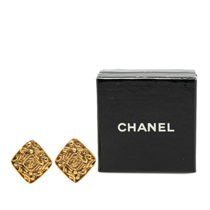 Chanel Gold Gold Plated Coco Mark