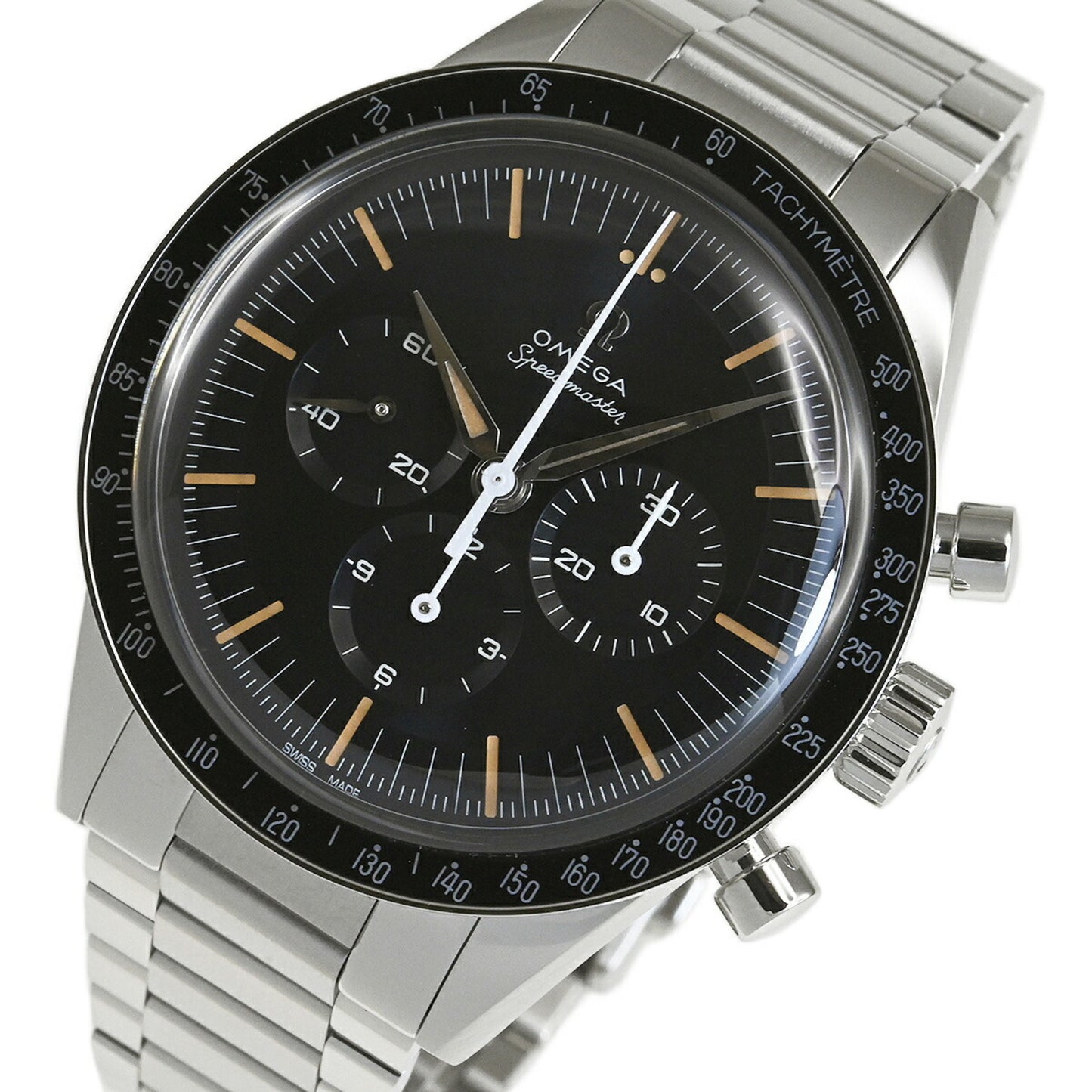 Omega Black Steel Speedmaster