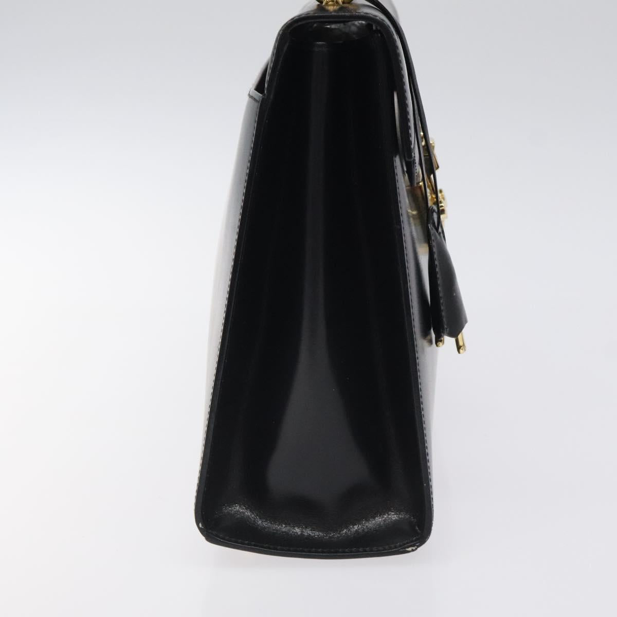 Gucci Black Leather Lady Lock