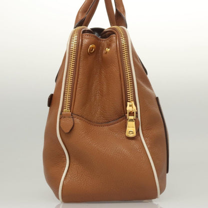 Miu Miu Brown Leather Handbag