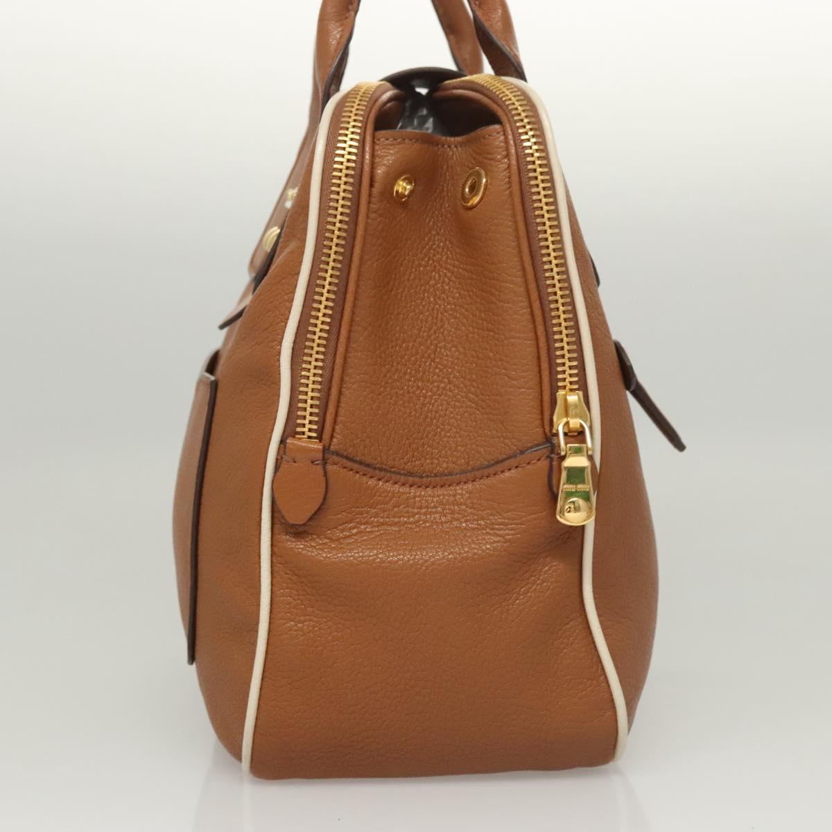 Miu Miu Brown Leather Handbag