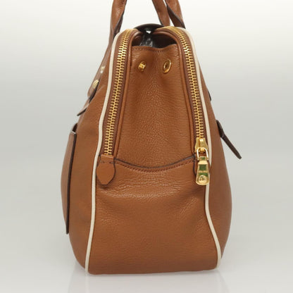Miu Miu Brown Leather Handbag
