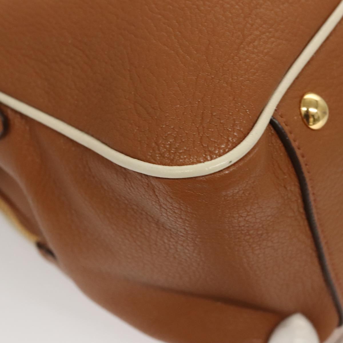 Miu Miu Brown Leather Handbag