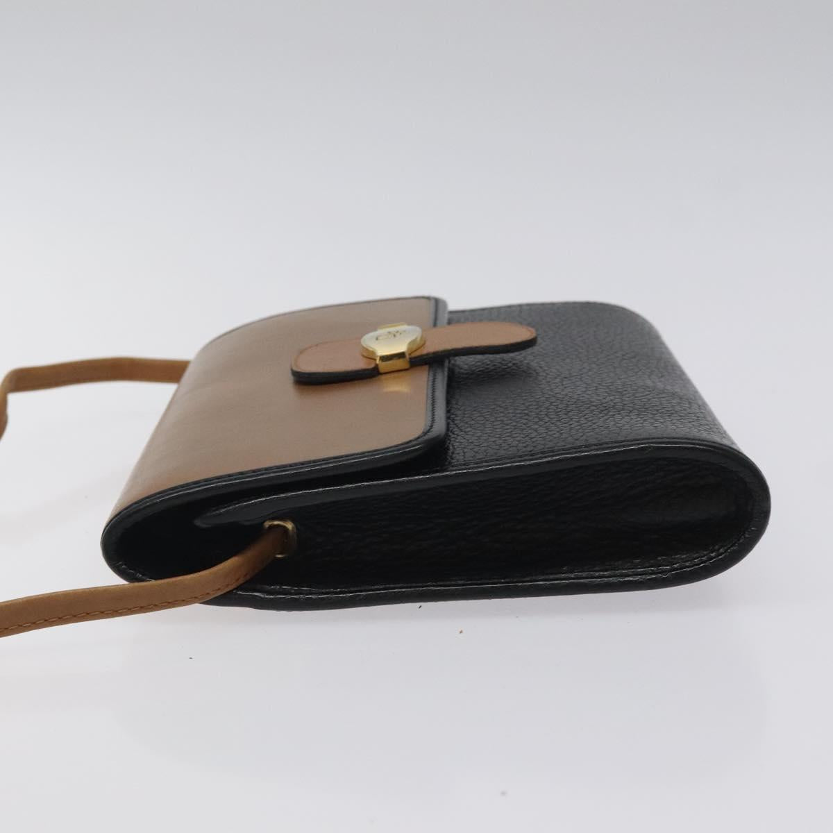 Dior Black Leather Shoulder