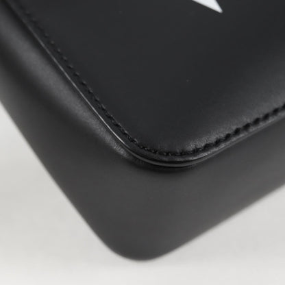 Valentino Garavani Black Leather Vltn