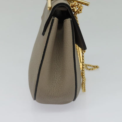 Chloé Gray Leather Drew
