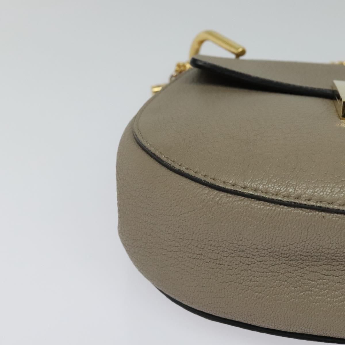 Chloé Gray Leather Drew