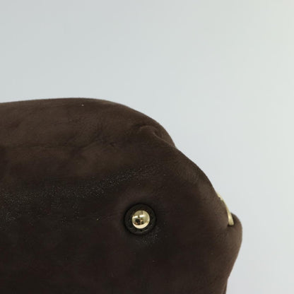Salvatore Ferragamo Brown Leather Sofia