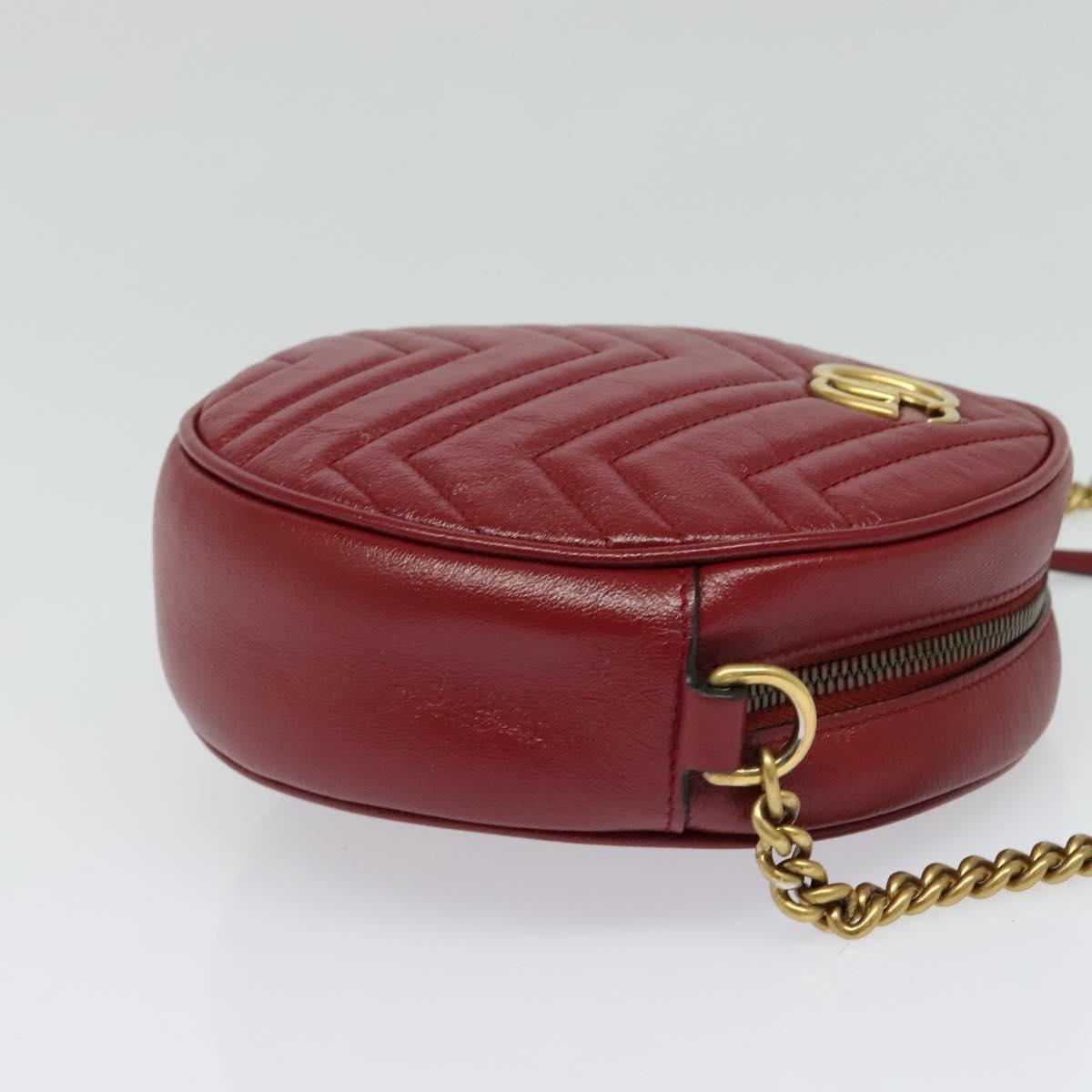 Gucci Red Leather Marmont