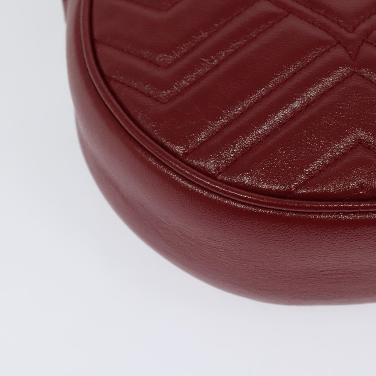 Gucci Red Leather Marmont