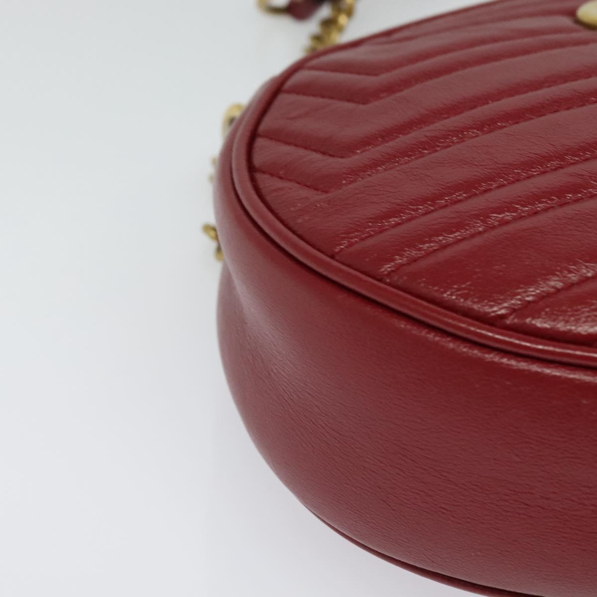 Gucci Red Leather Marmont