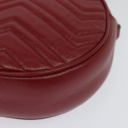 Gucci Red Leather Marmont