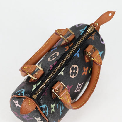 Louis Vuitton Black Canvas Nano Speedy