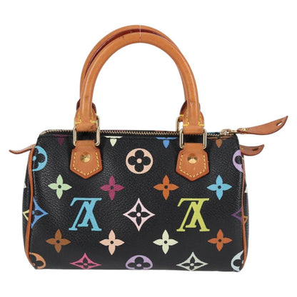 Louis Vuitton Black Canvas Nano Speedy