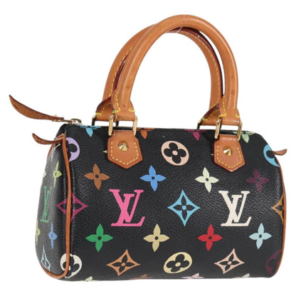 Louis Vuitton Black Canvas Nano Speedy