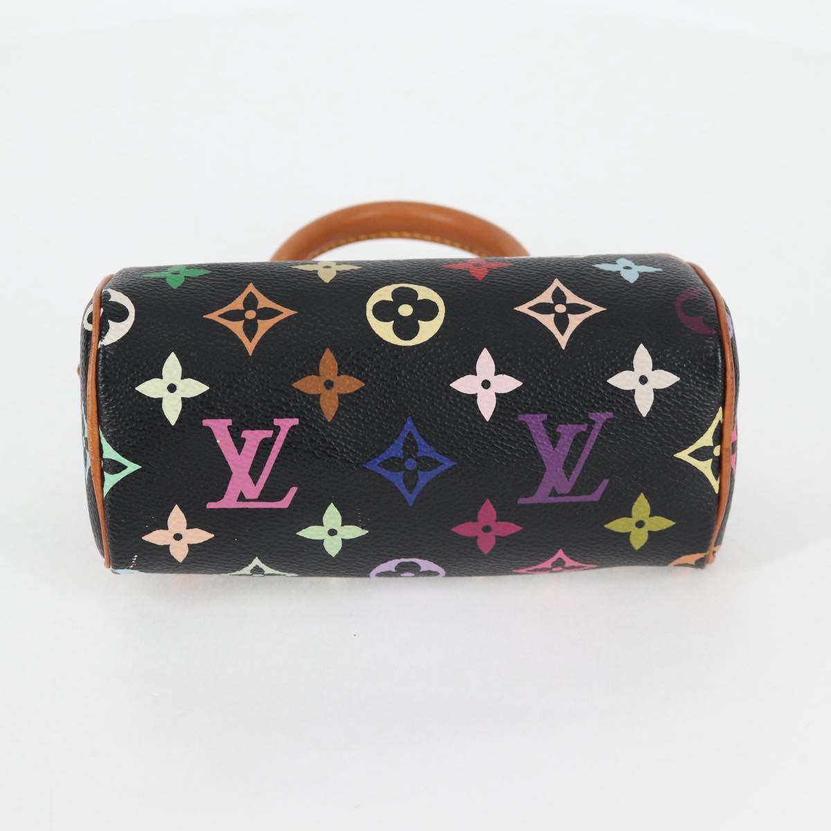 Louis Vuitton Black Canvas Nano Speedy