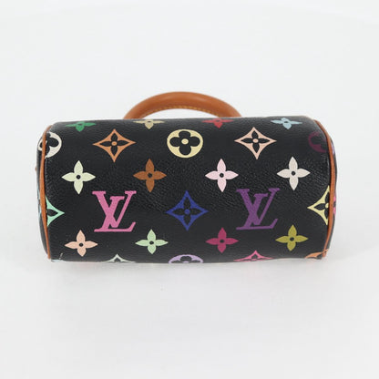 Louis Vuitton Black Canvas Nano Speedy