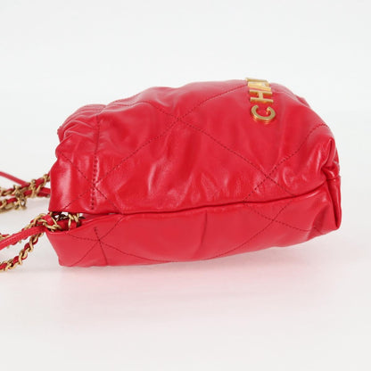 Chanel Red Leather Chanel 22