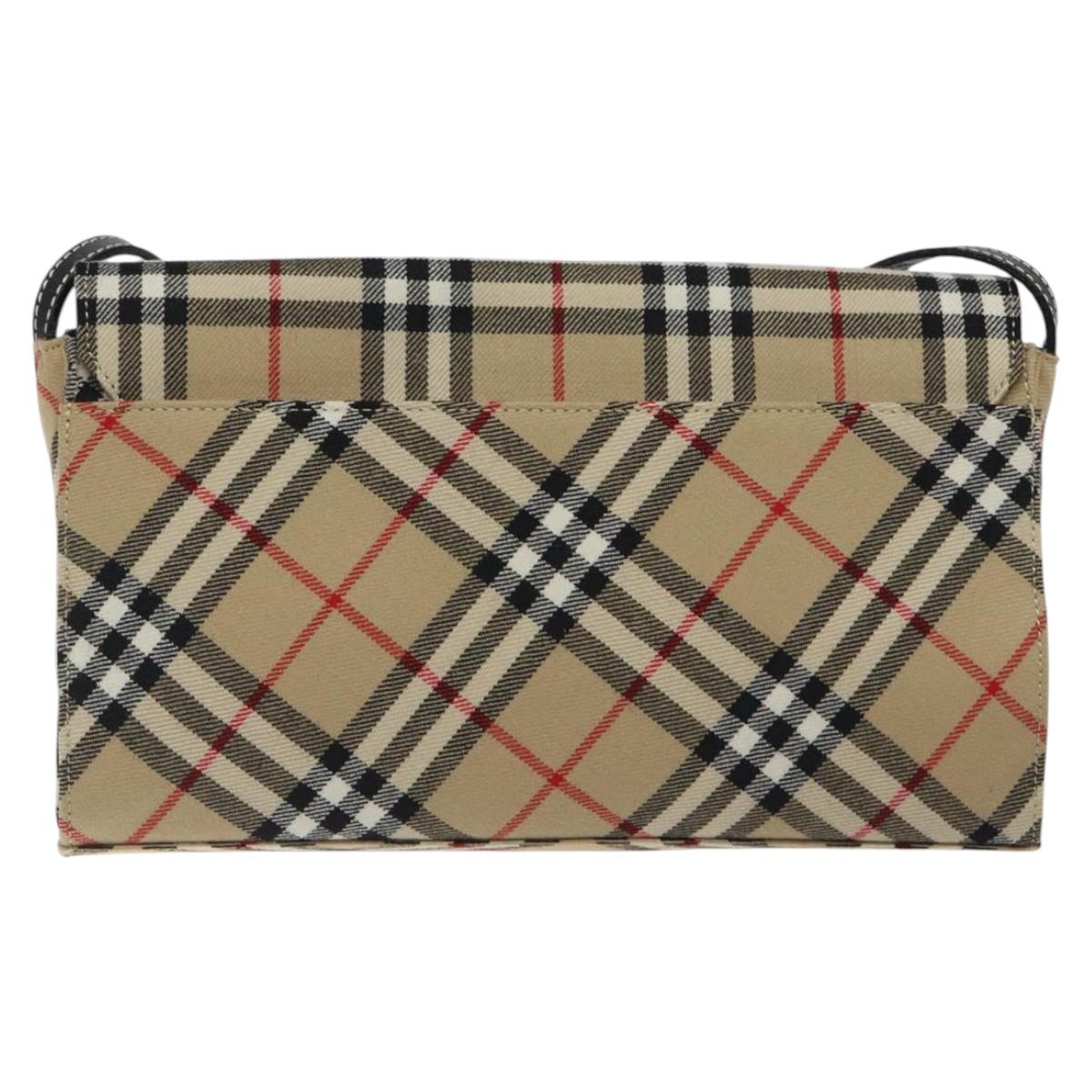 Burberry Brown Canvas Nova Check