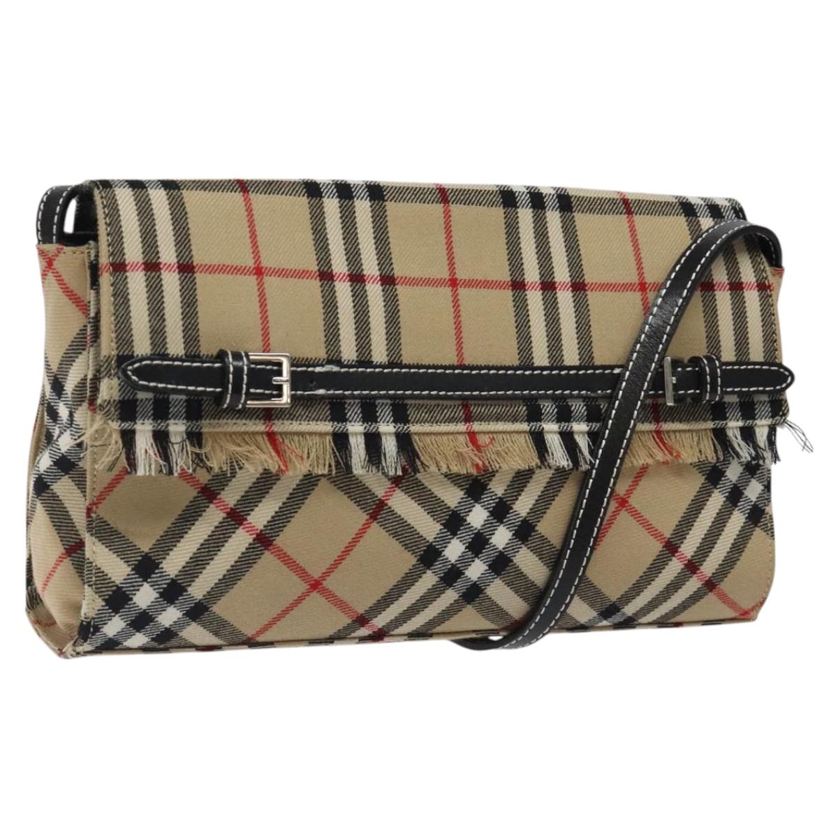 Burberry Brown Canvas Nova Check