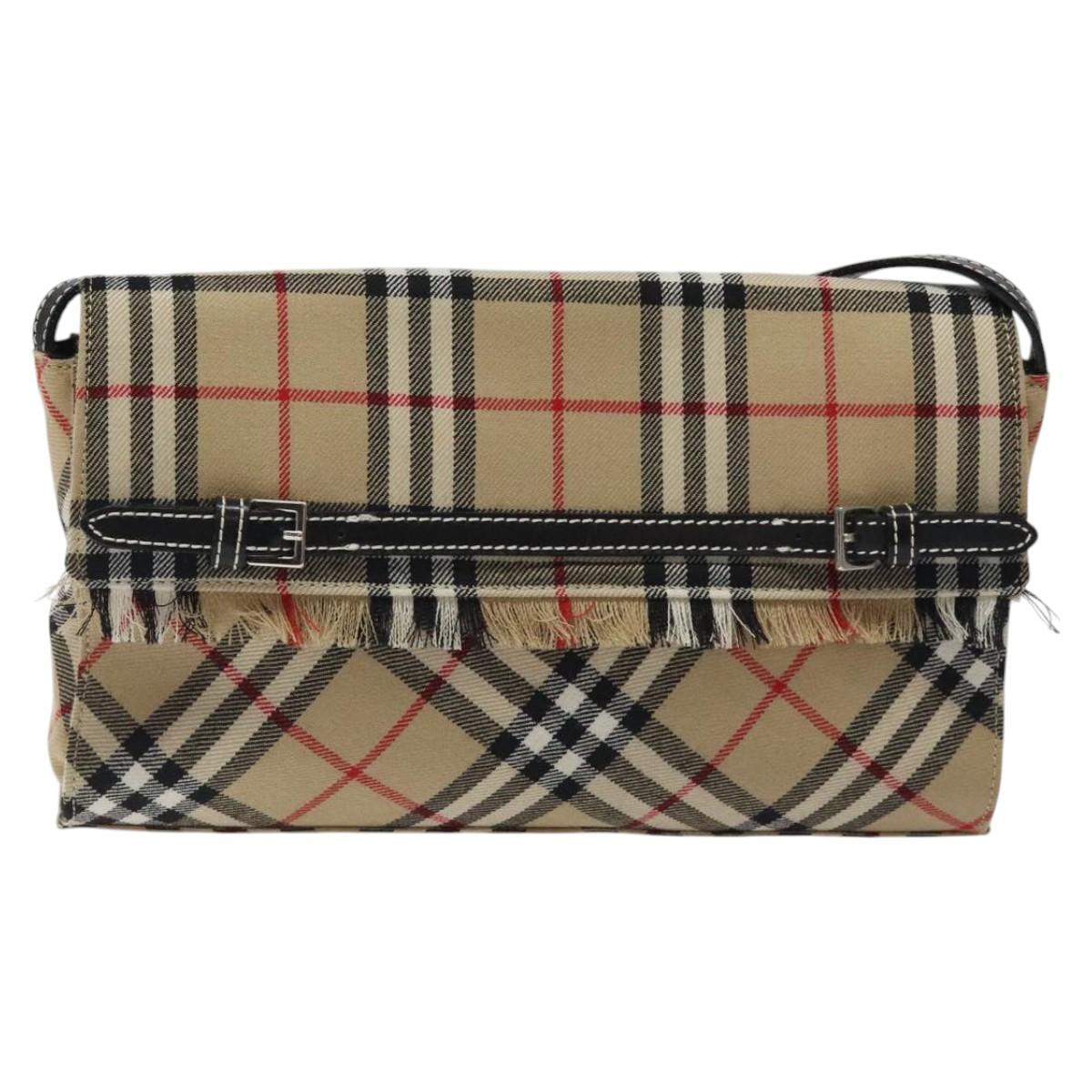 Burberry Brown Canvas Nova Check