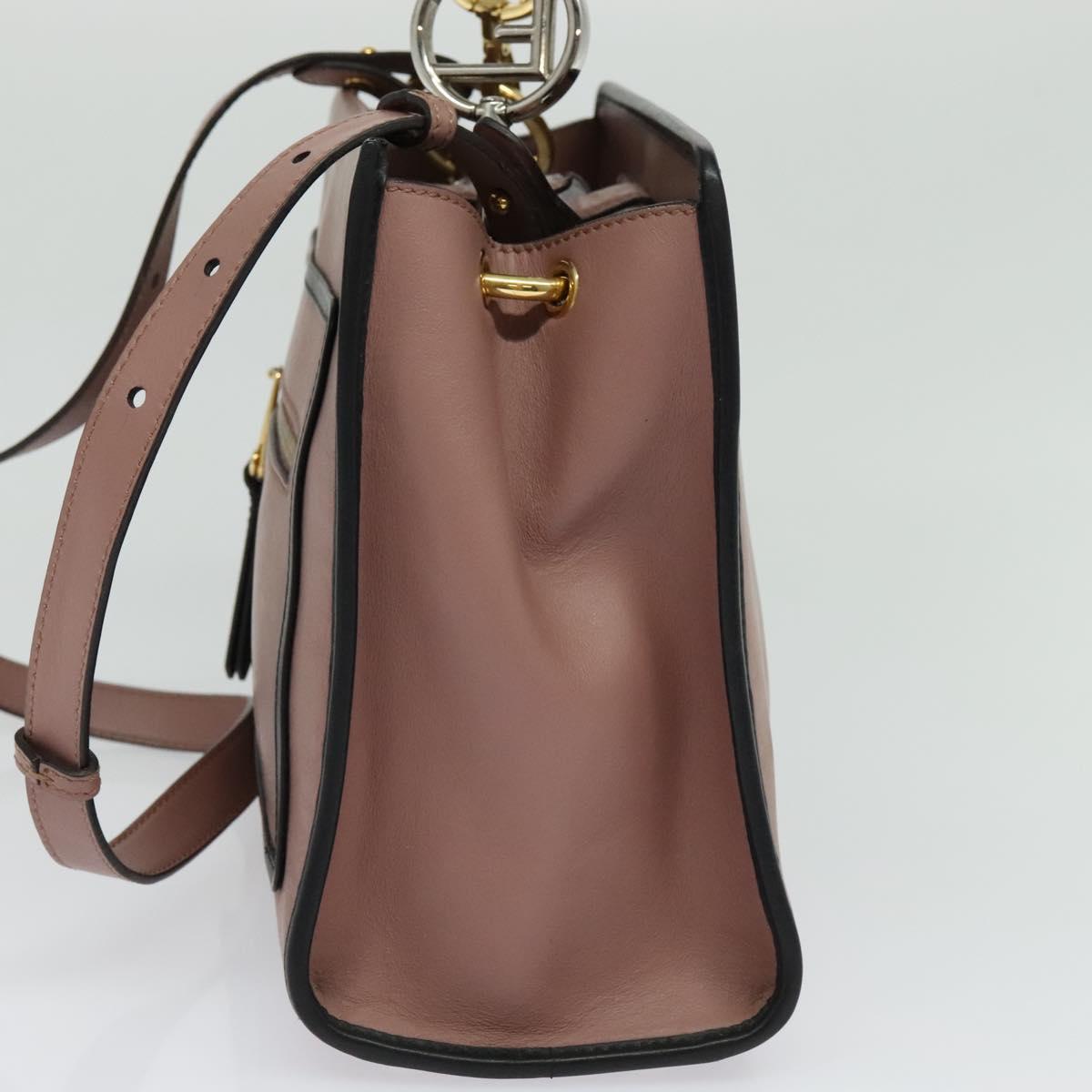Fendi Pink Leather Runaway